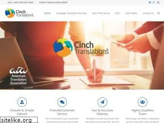 cinchtranslation.com