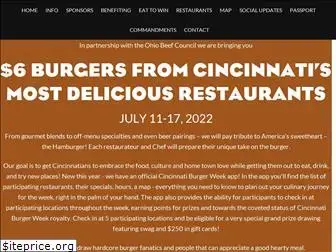 cincinnatiburgerweek.com