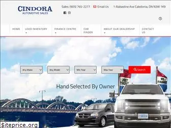 cindoraautosales.ca