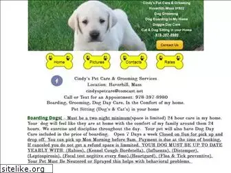 cindysdogcare.com
