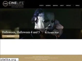 cinelifeentertainment.com