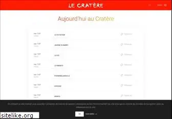 cinemalecratere.com