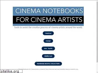 cinemanotebooks.com