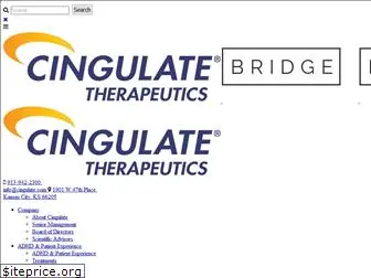 cingulatetherapeutics.com