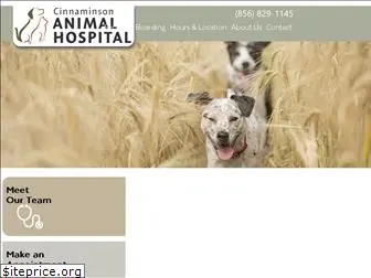 cinnaminsonanimalhospital.com