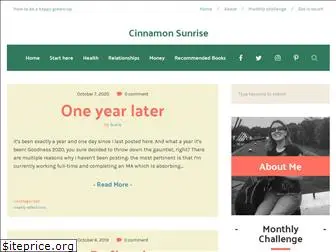 cinnamonsunrise.com