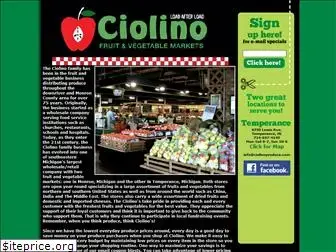 ciolinoproduce.com