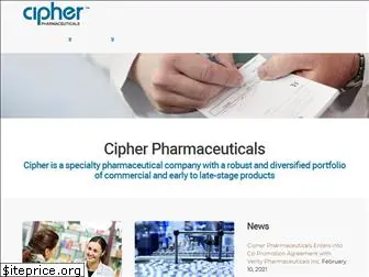 cipherpharma.com