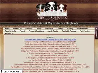 circle5aussies.com