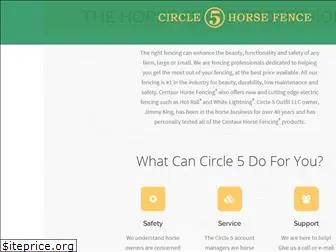 circle5horsefencing.com