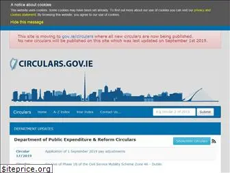 circulars.gov.ie