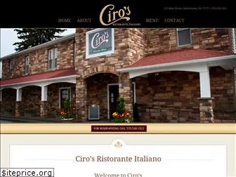 ciroscuisine.com