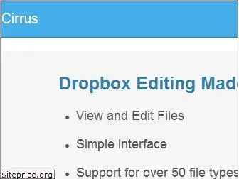cirruseditor.com