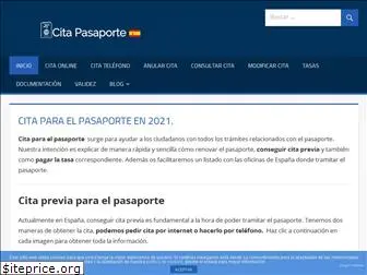 citaparaelpasaporte.com