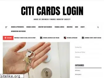 citicardslogin.org