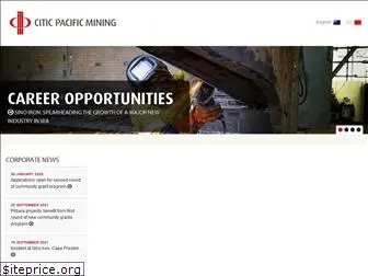 citicpacificmining.com