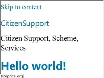 citizen.support