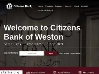 citizensbankweston.com