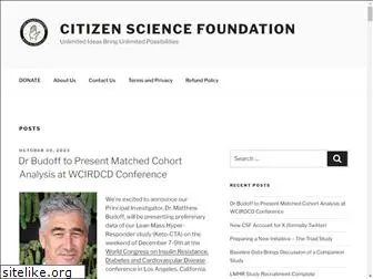 citizensciencefoundation.org