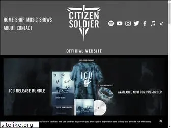 citizensoldierband.com