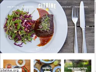 citrinecafe.com