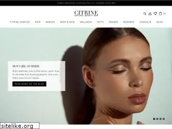 citrinenaturalskin.com