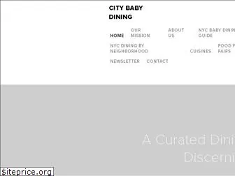 citybabydining.com