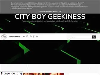 cityboygeekiness.com