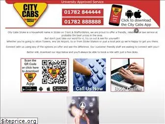 citycabsstoke.com