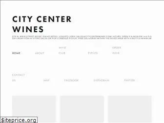 citycenterwines.com