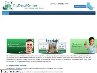 citydentalcenters.com