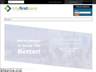 cityfirstbank.com
