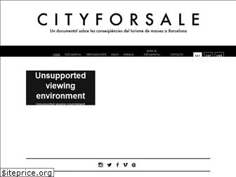 cityforsalefilm.com