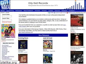 cityhallrecords.com