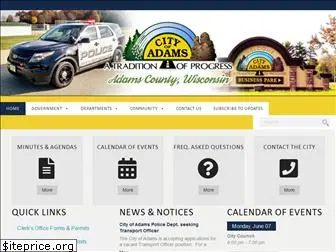 cityofadamswi.org