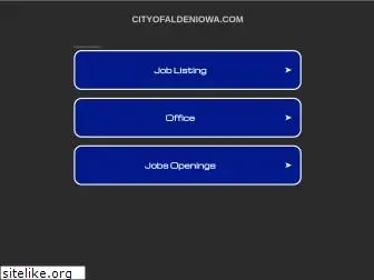 cityofaldeniowa.com