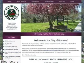 cityofbromley.com