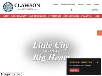 cityofclawson.com