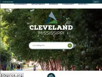 cityofclevelandms.com