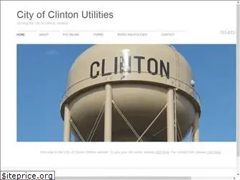 cityofclintonutilities.com