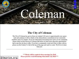 cityofcoleman.org