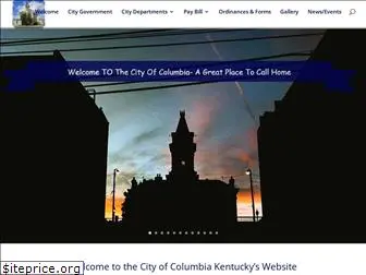 cityofcolumbiaky.com