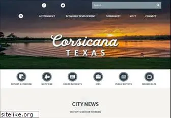 cityofcorsicana.com