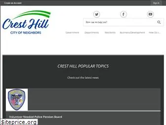 cityofcresthill.com