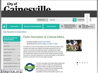 cityofgainesvilleparks.org