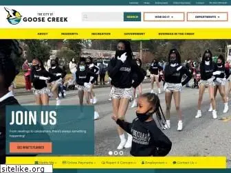 cityofgoosecreek.com