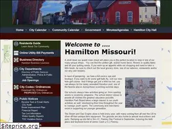 cityofhamiltonmo.com