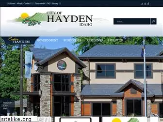 cityofhayden.com