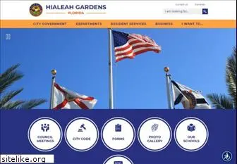 cityofhialeahgardens.com