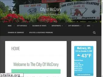 cityofmccrory.com